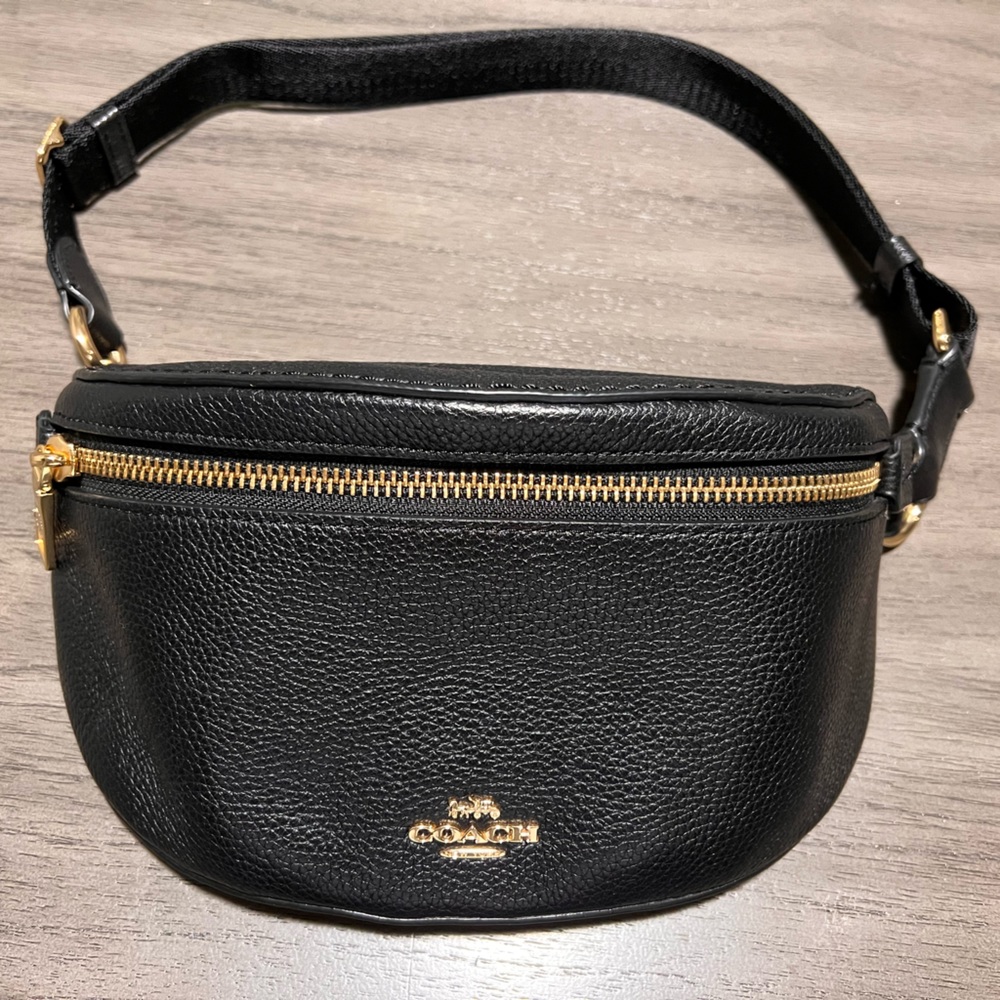 Coach Women's Polished Pebble Belt Bag